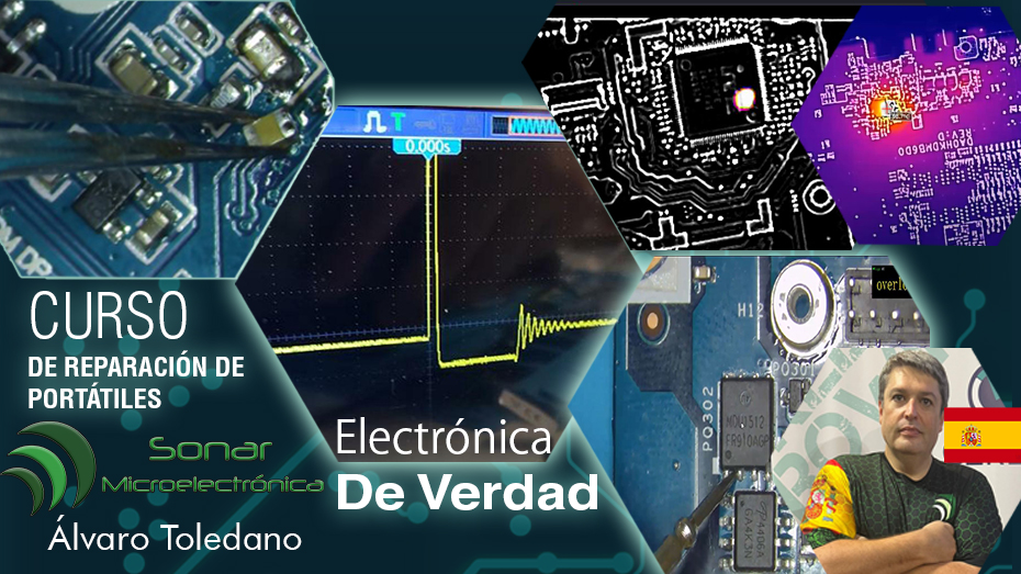 Curso de Reparación electrónica de Portátiles Marzo 2024