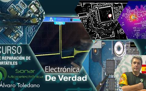 Curso de Reparación electrónica de Portátiles Marzo 2024